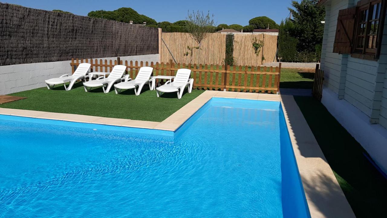 Cabana Blanca Roche Lucia Conil De La Frontera Exterior foto
